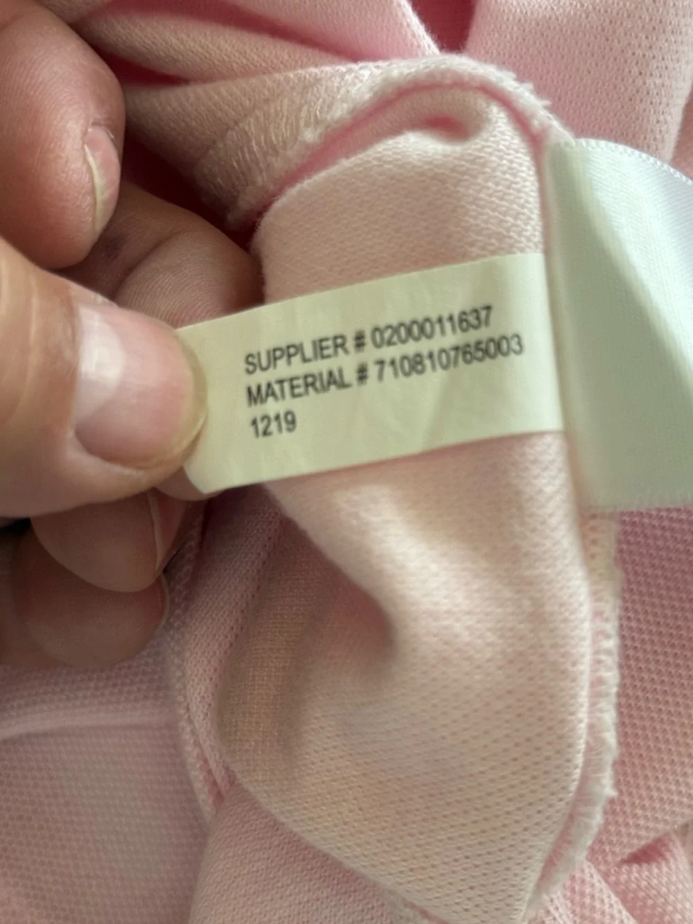 Ralph Lauren Knit Oxford shirt in a soft pink color size XXL